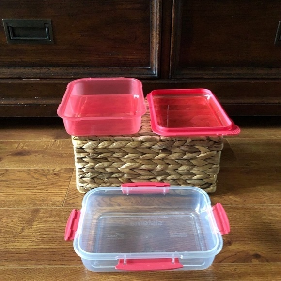 Sistema pink & clear bento box lunch container - Picture 5 of 6